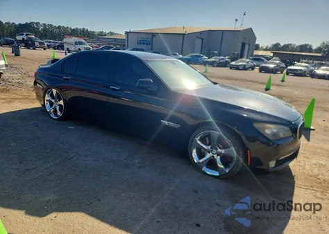 2009 BMW 750 Li из США, поврежденный, VIN WBAKB83589CY57894